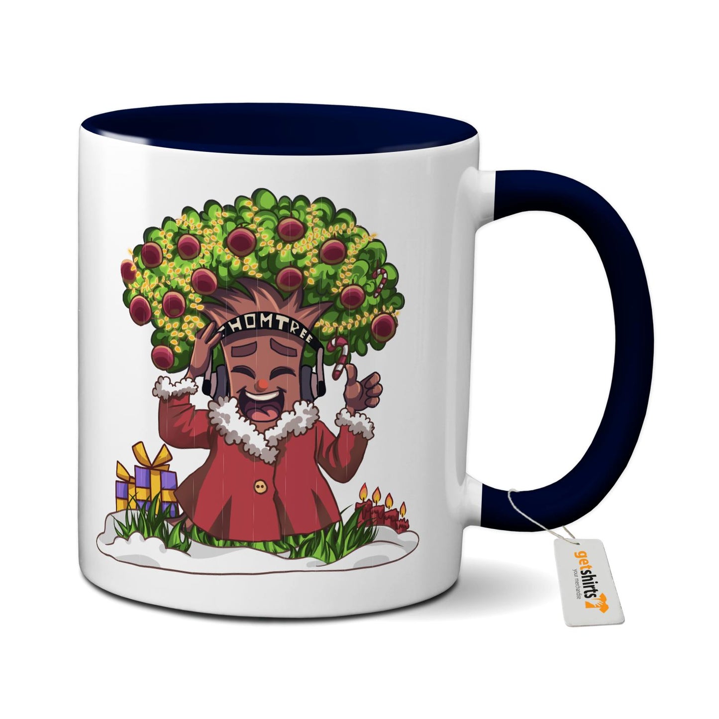 Tasse farbig - Christmas