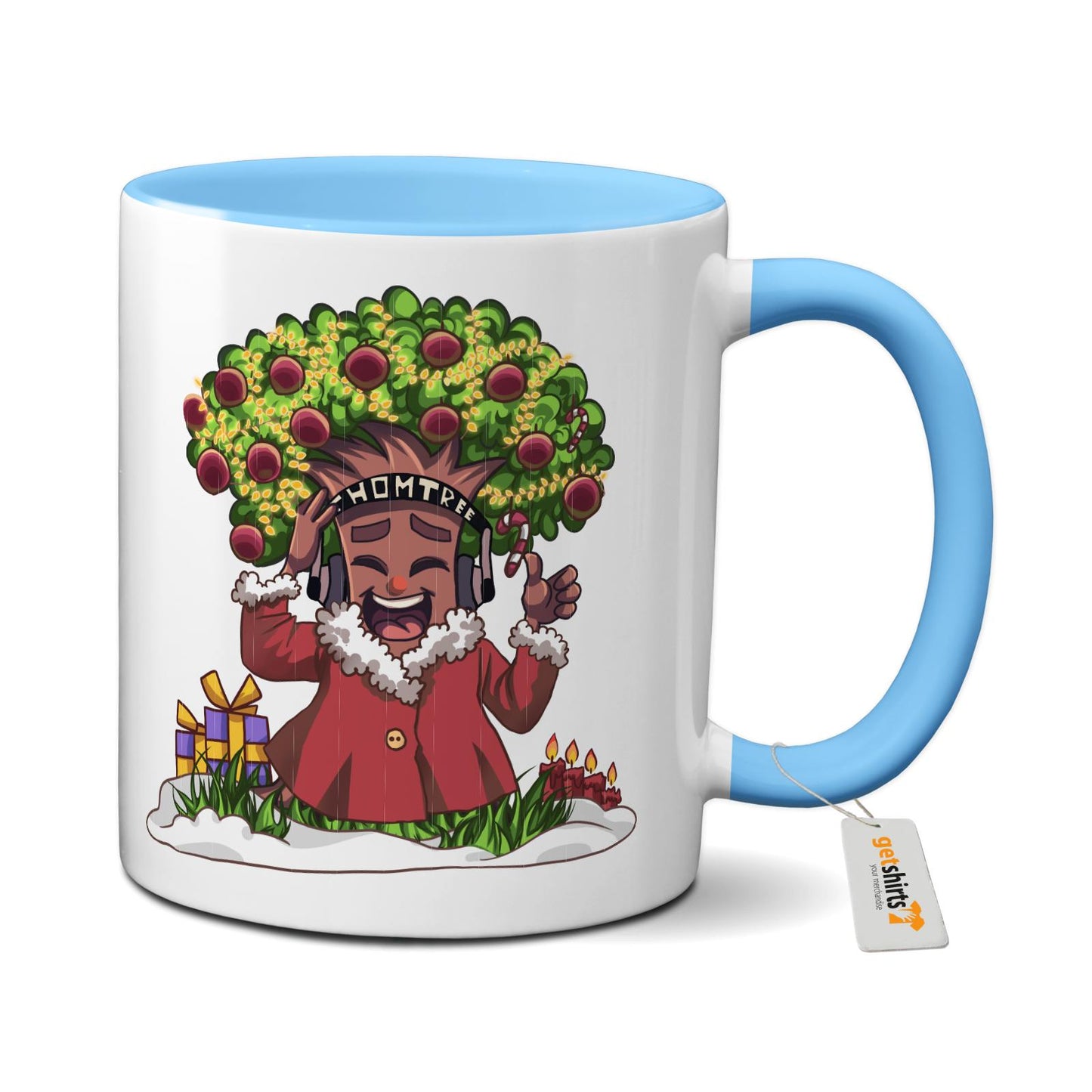 Tasse farbig - Christmas