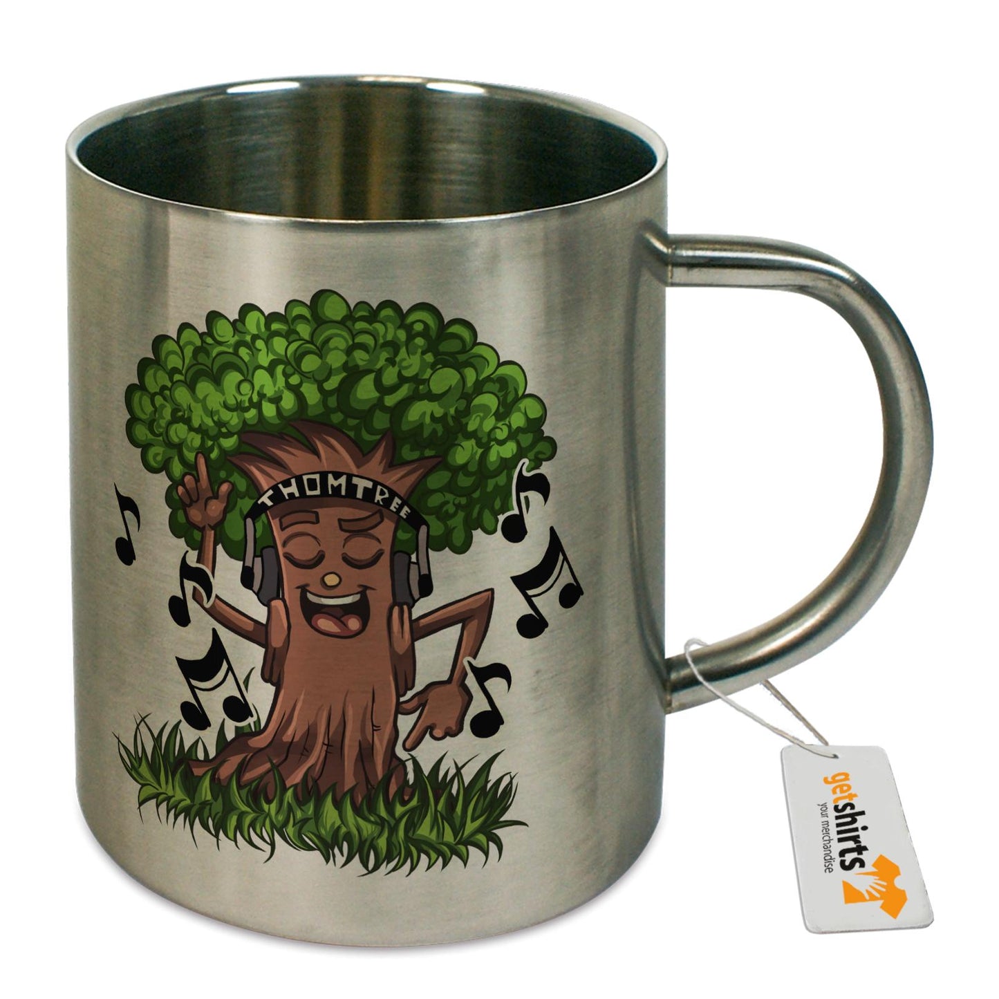 Tasse Edelstahl - Dance-Tree