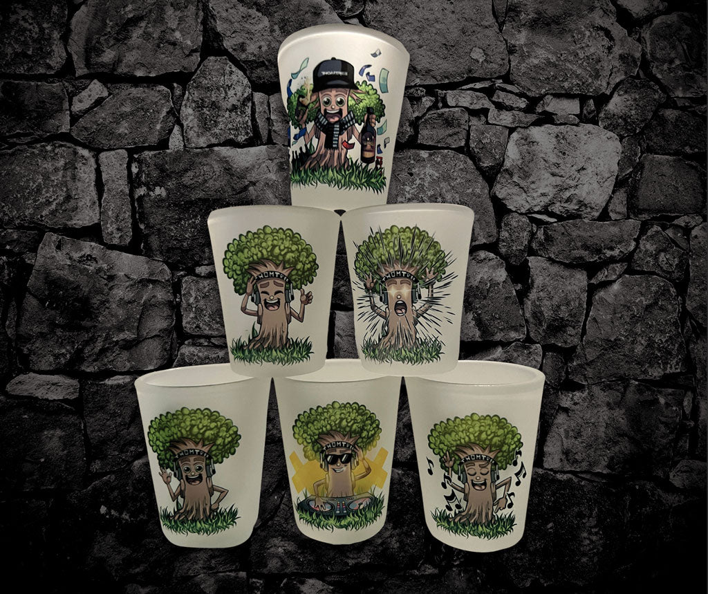 Schnapsgläser Set ThomTree Emotes