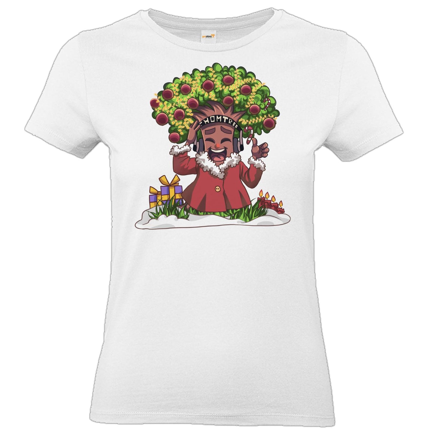 T-Shirt Damen Premium FAIR WEAR - Christmas