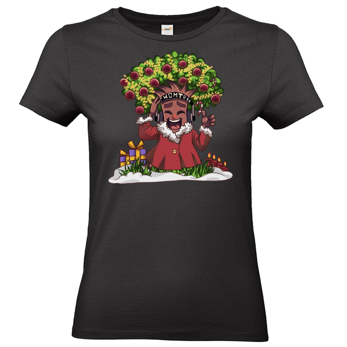T-Shirt Damen Premium FAIR WEAR - Christmas