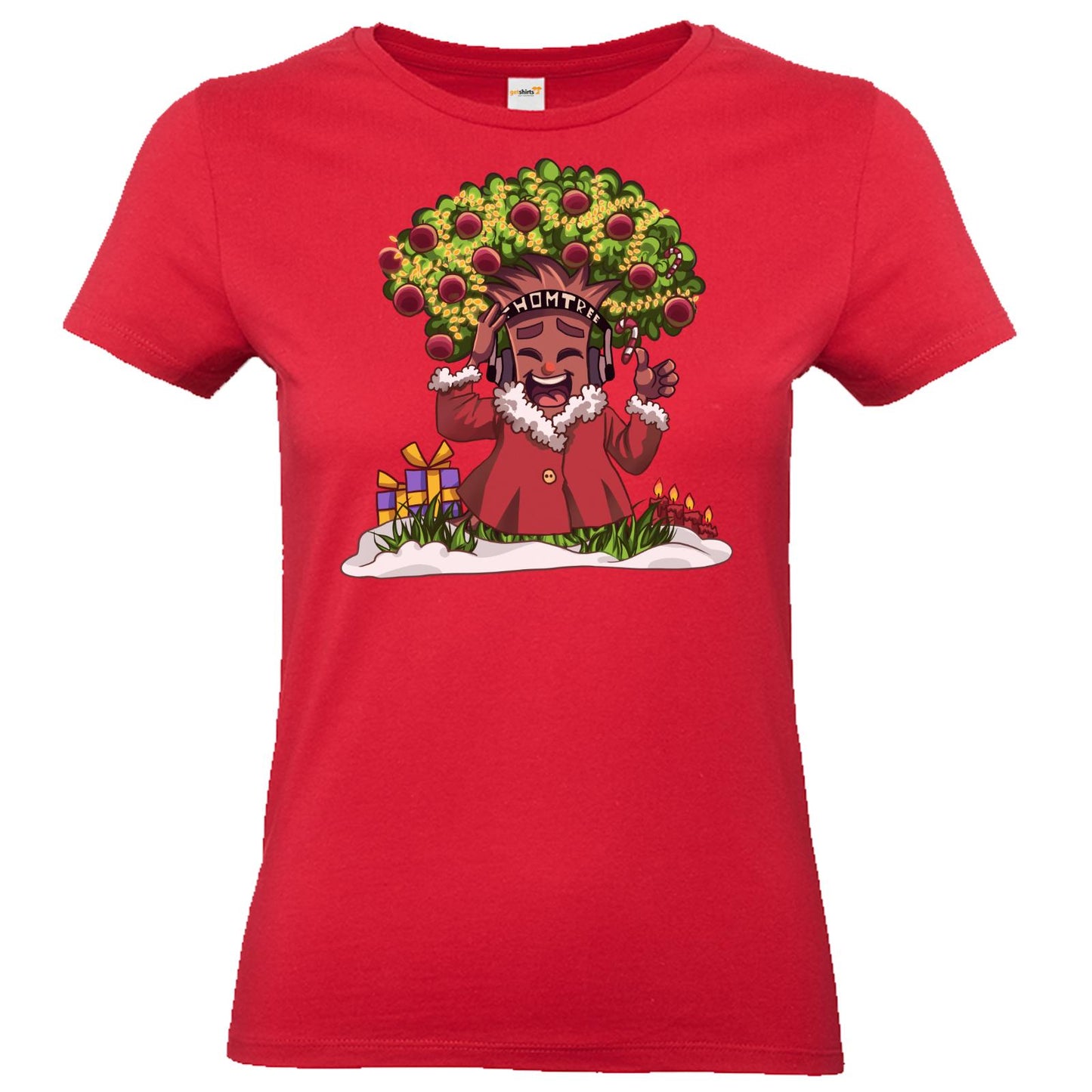 T-Shirt Damen Premium FAIR WEAR - Christmas