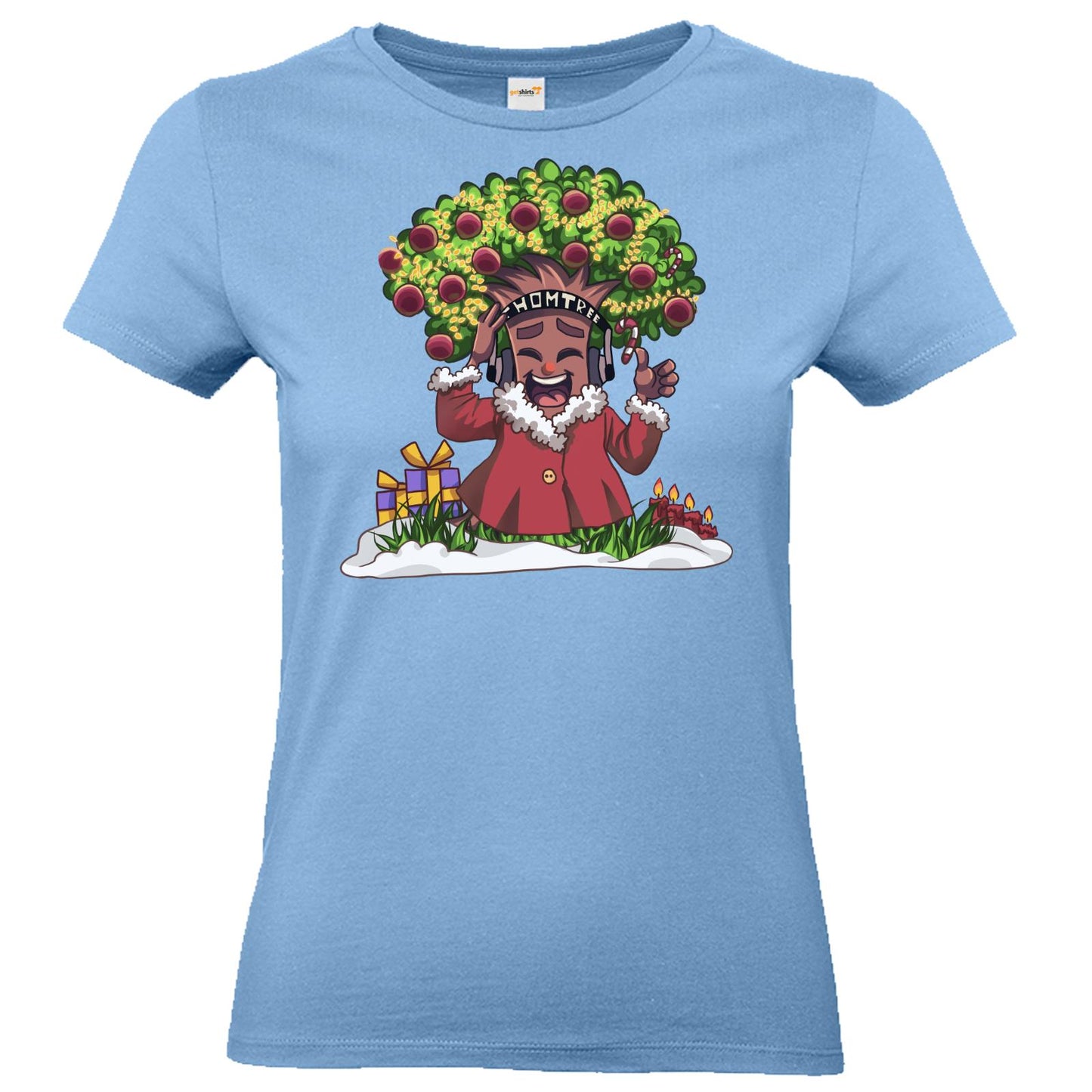 T-Shirt Damen Premium FAIR WEAR - Christmas