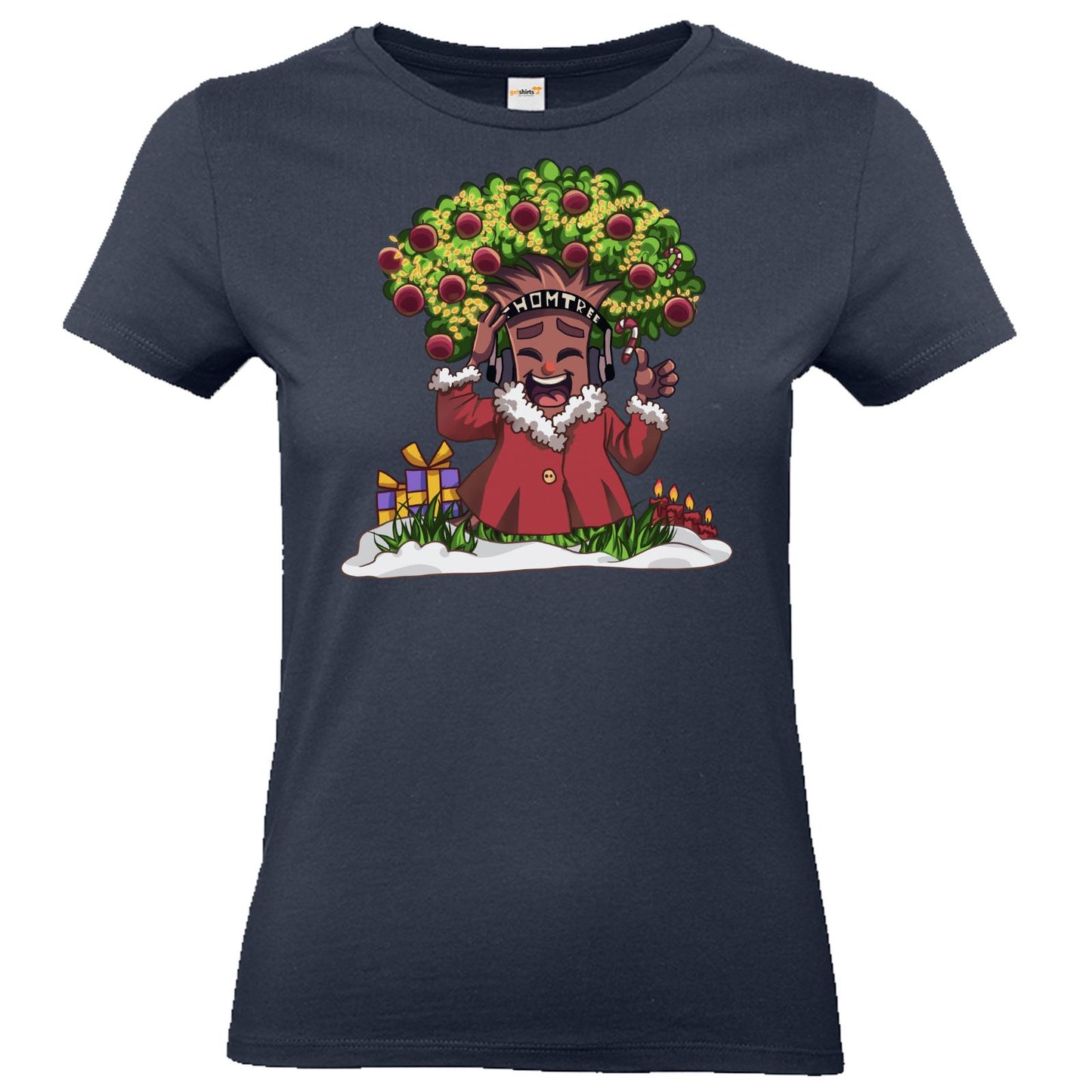 T-Shirt Damen Premium FAIR WEAR - Christmas