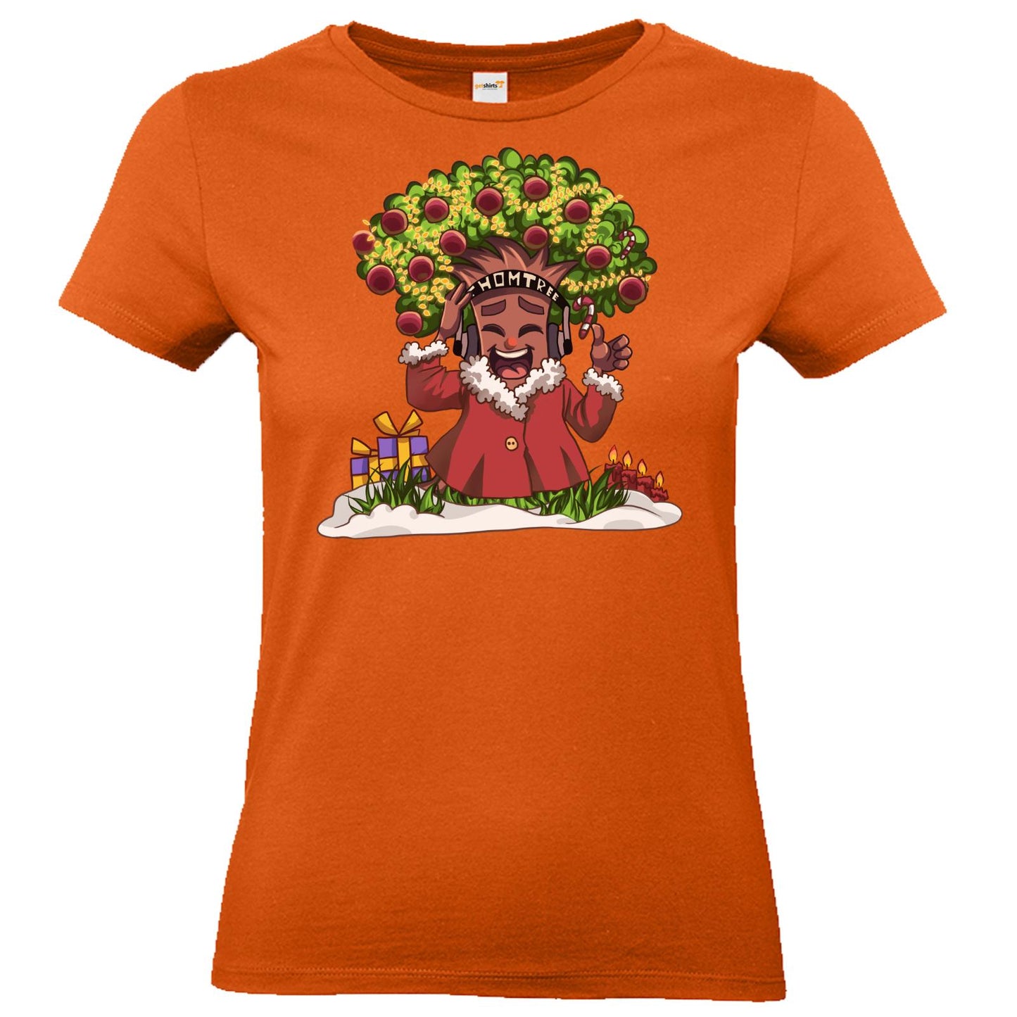 T-Shirt Damen Premium FAIR WEAR - Christmas