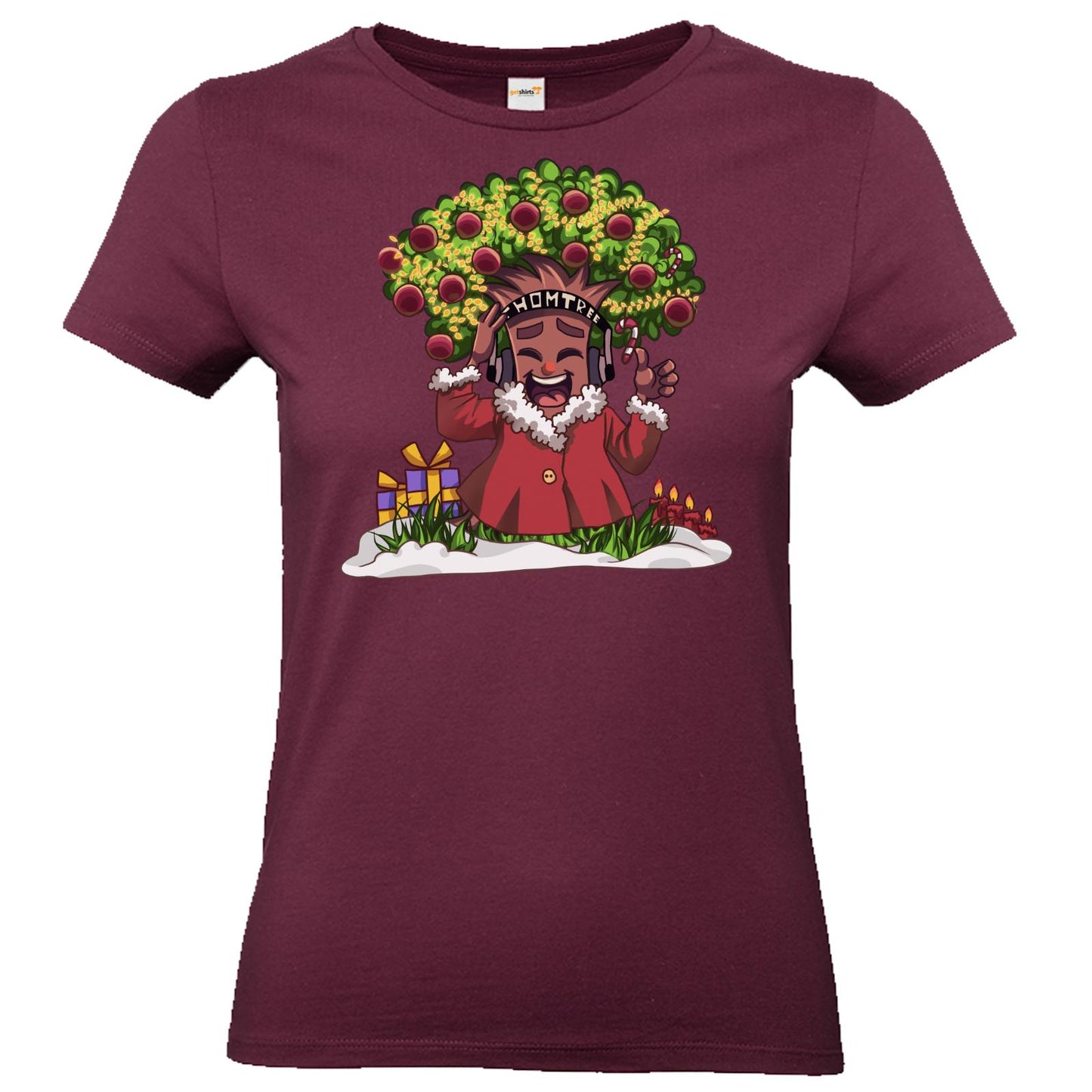 T-Shirt Damen Premium FAIR WEAR - Christmas