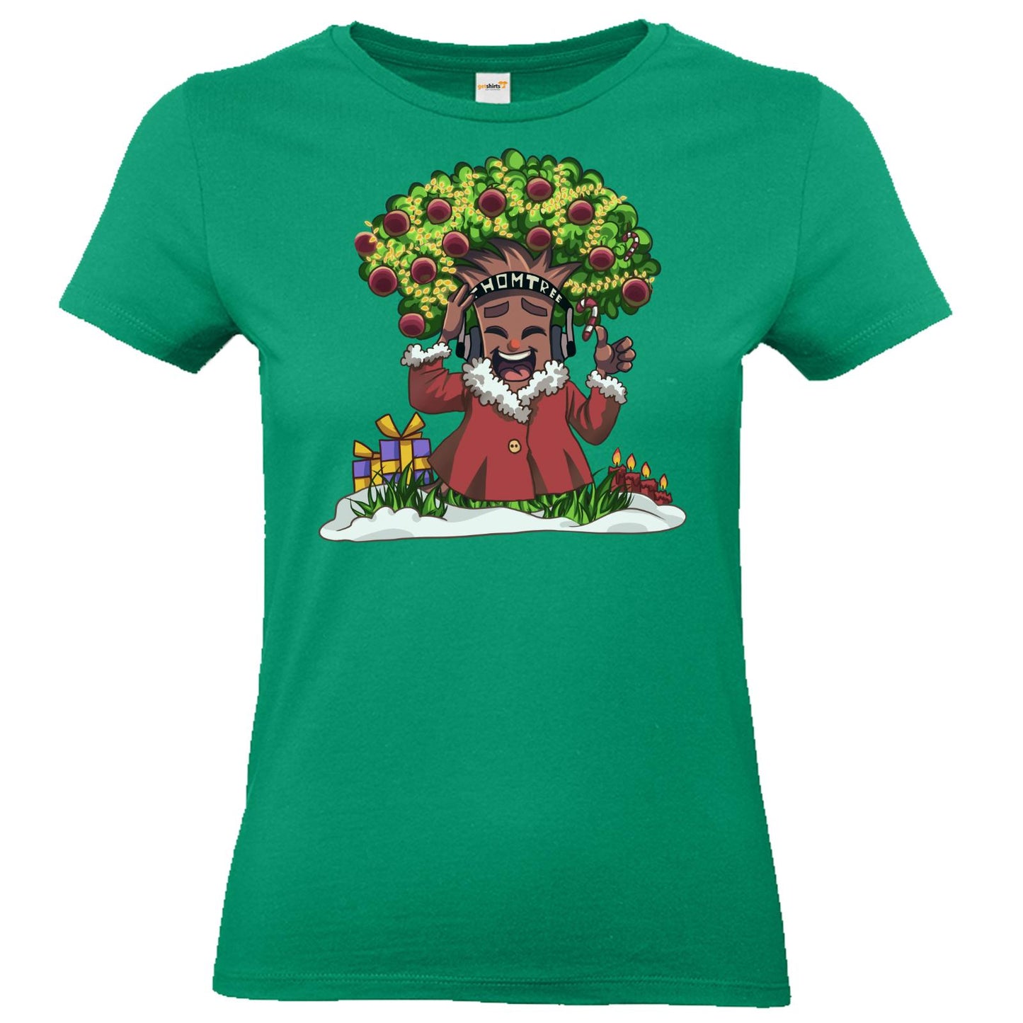T-Shirt Damen Premium FAIR WEAR - Christmas