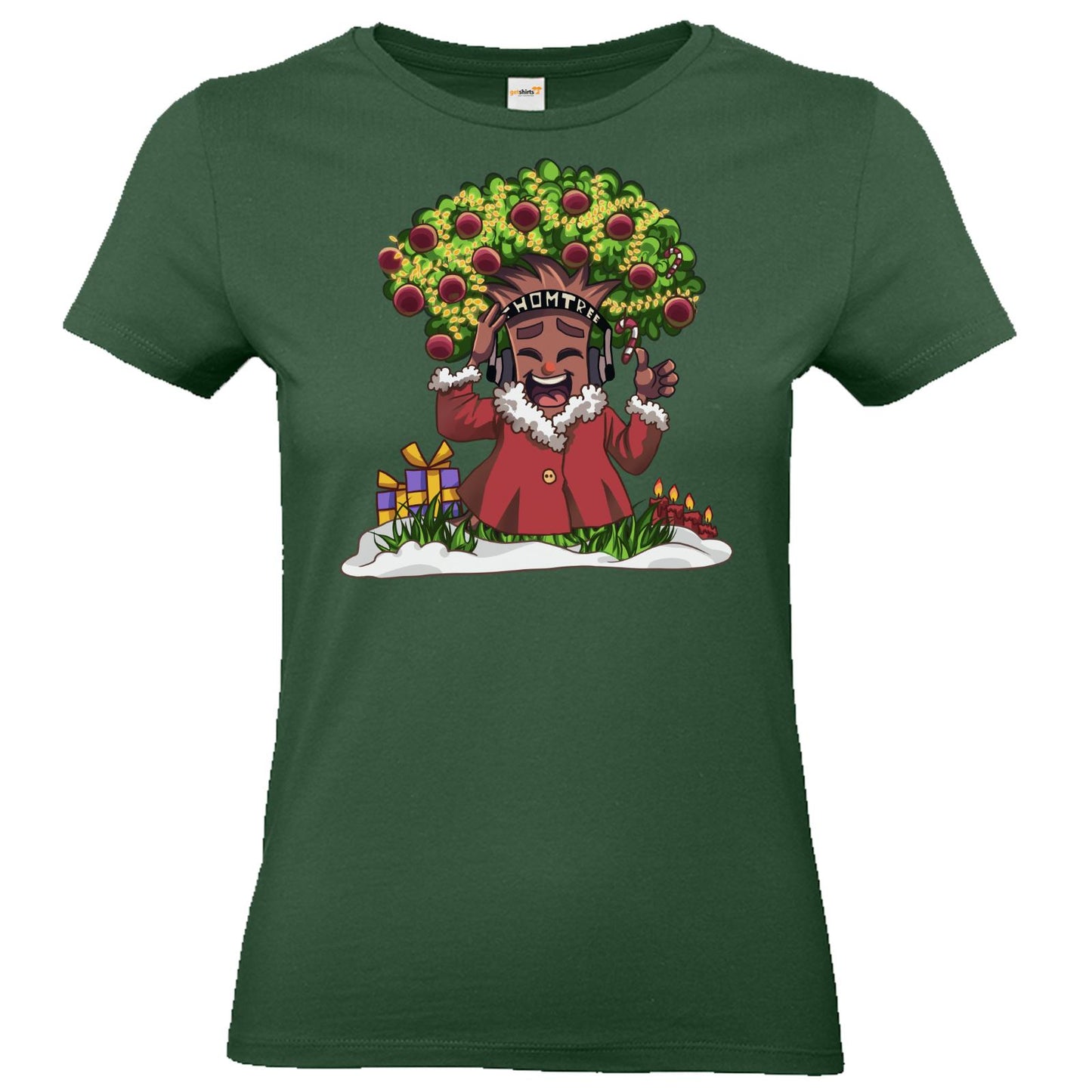 T-Shirt Damen Premium FAIR WEAR - Christmas