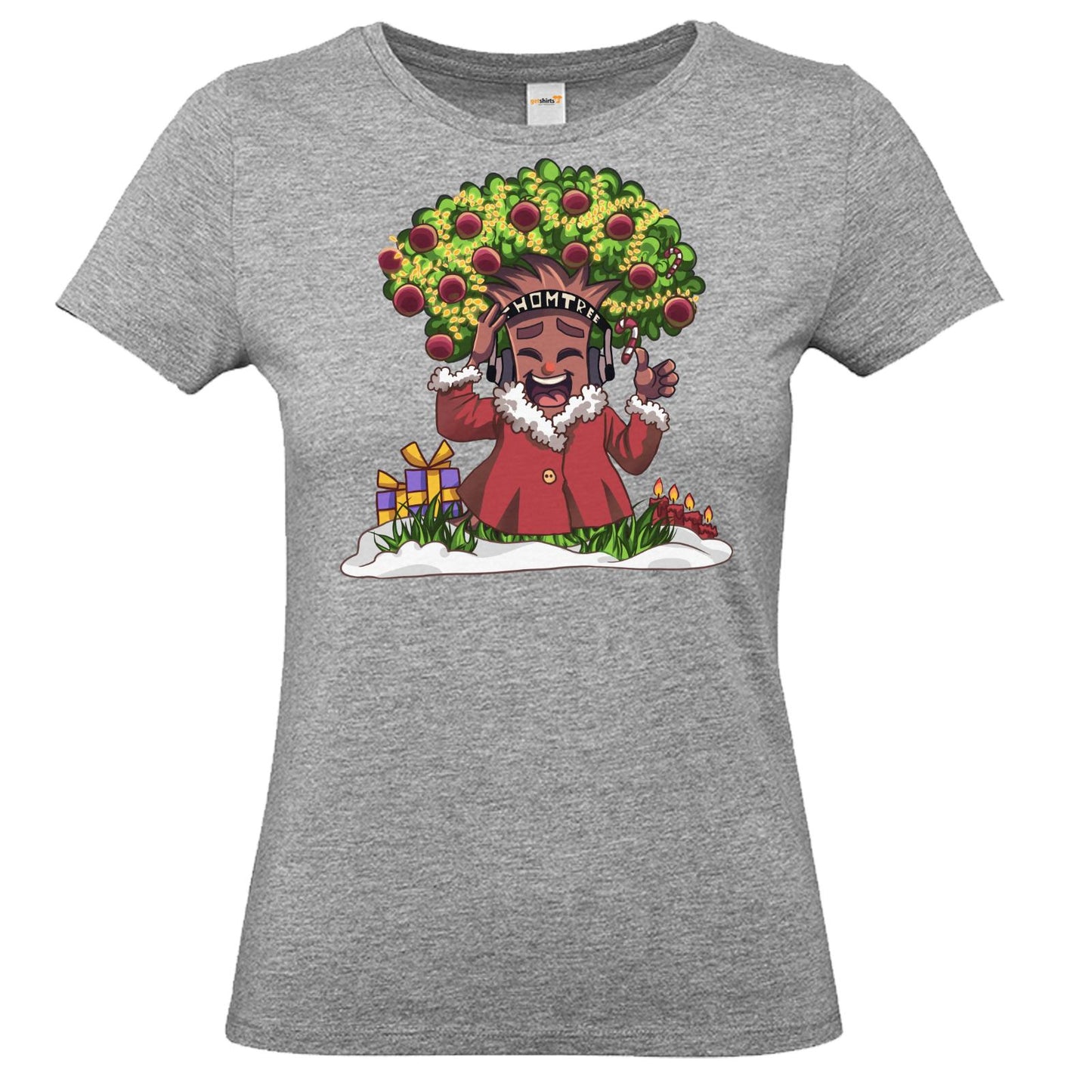 T-Shirt Damen Premium FAIR WEAR - Christmas