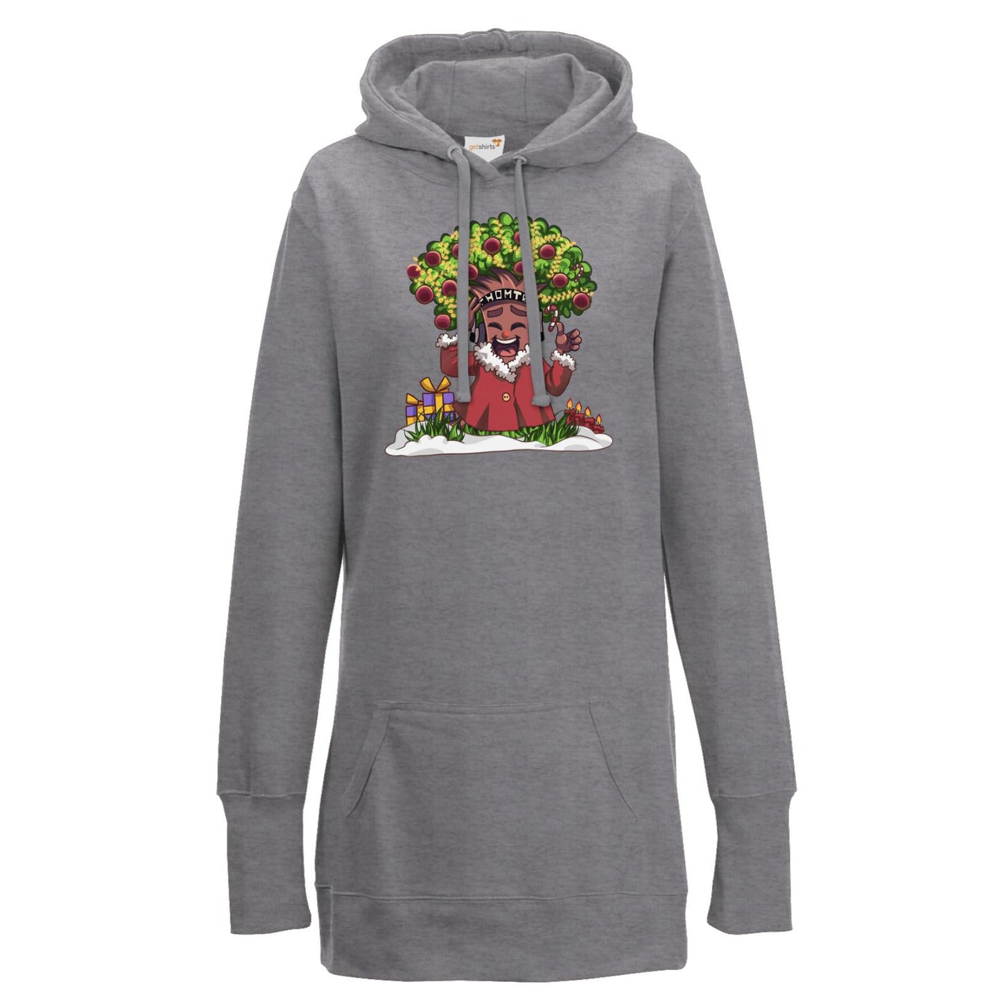Lady Longline Hoodie - Christmas
