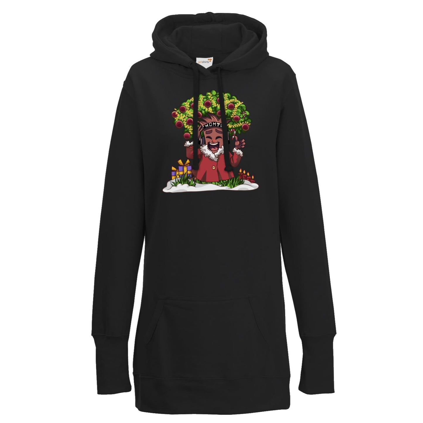 Lady Longline Hoodie - Christmas