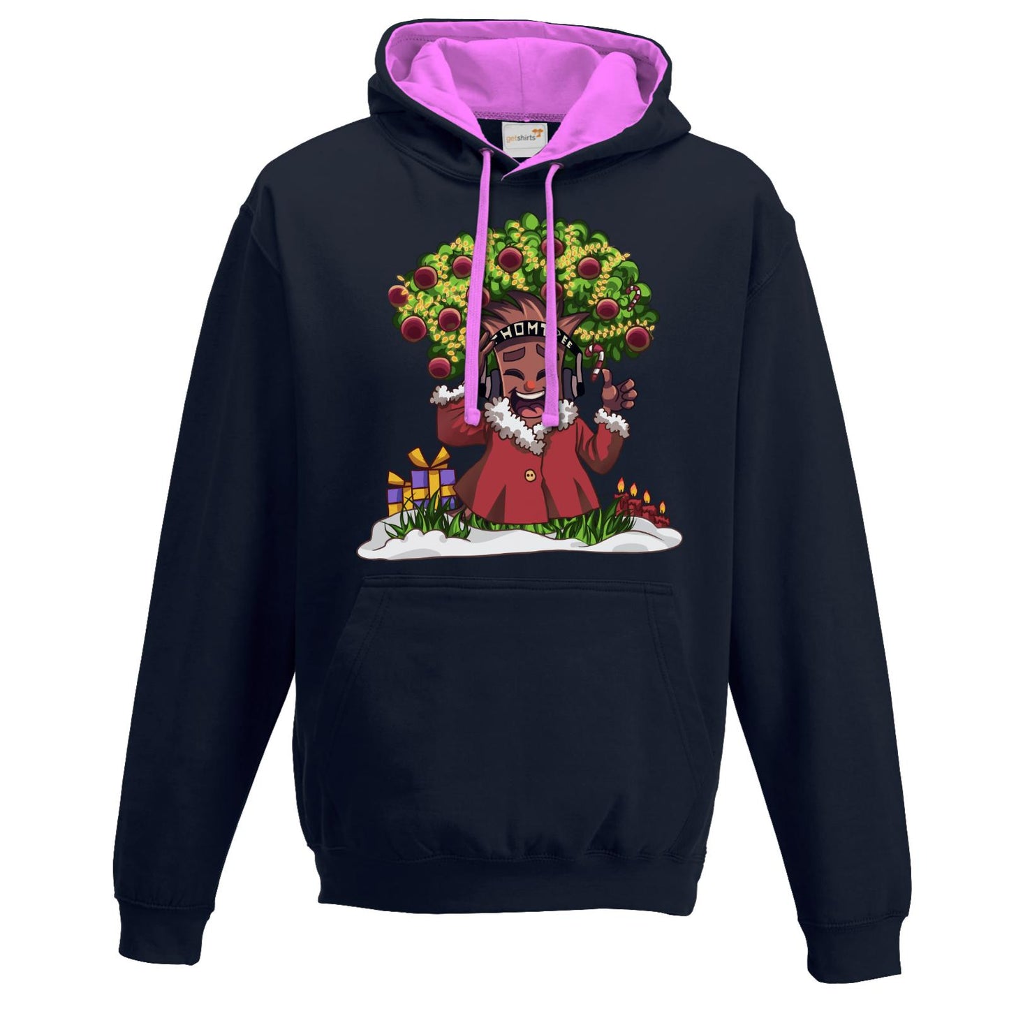 Hoodie Zweifarbig - Christmas