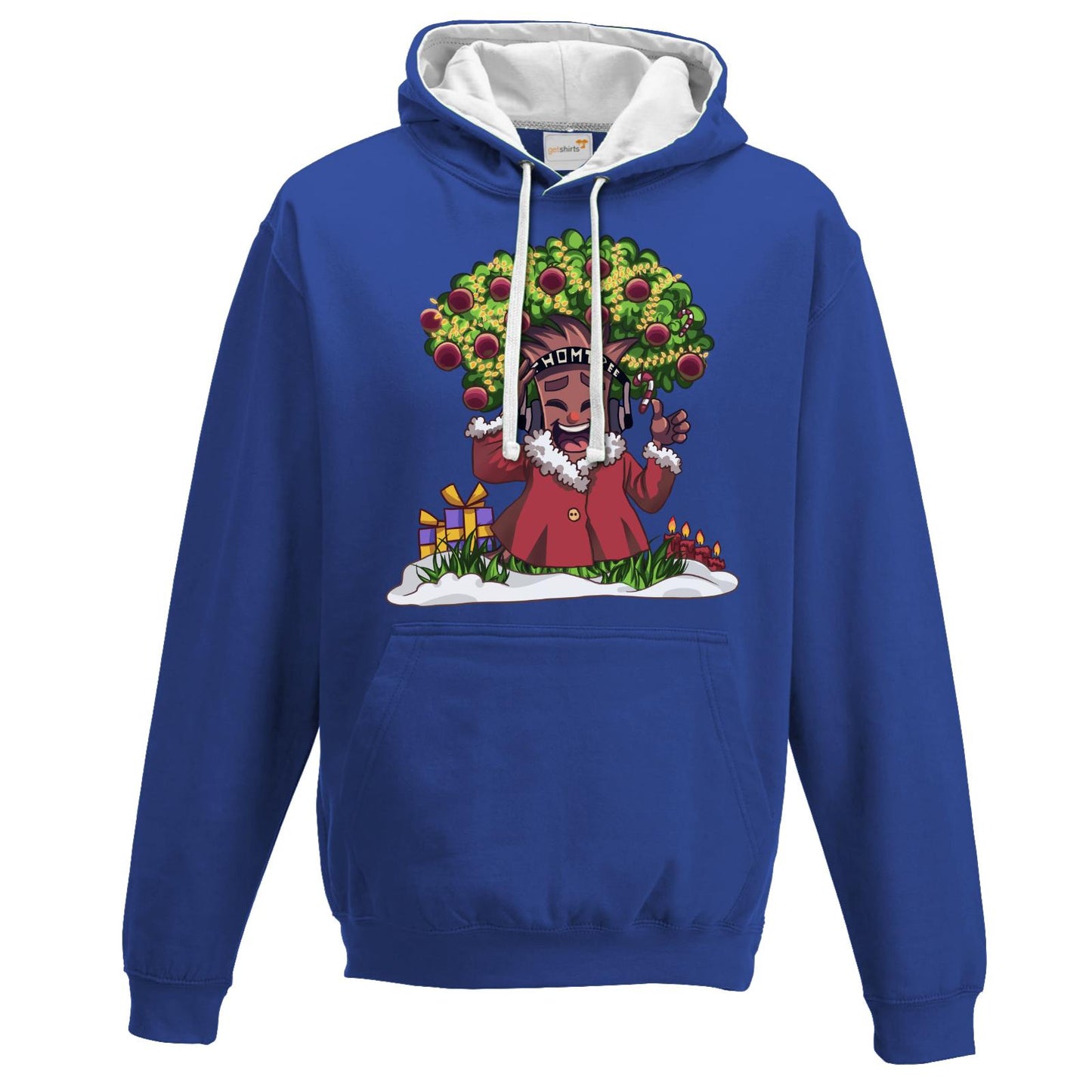 Hoodie Zweifarbig - Christmas