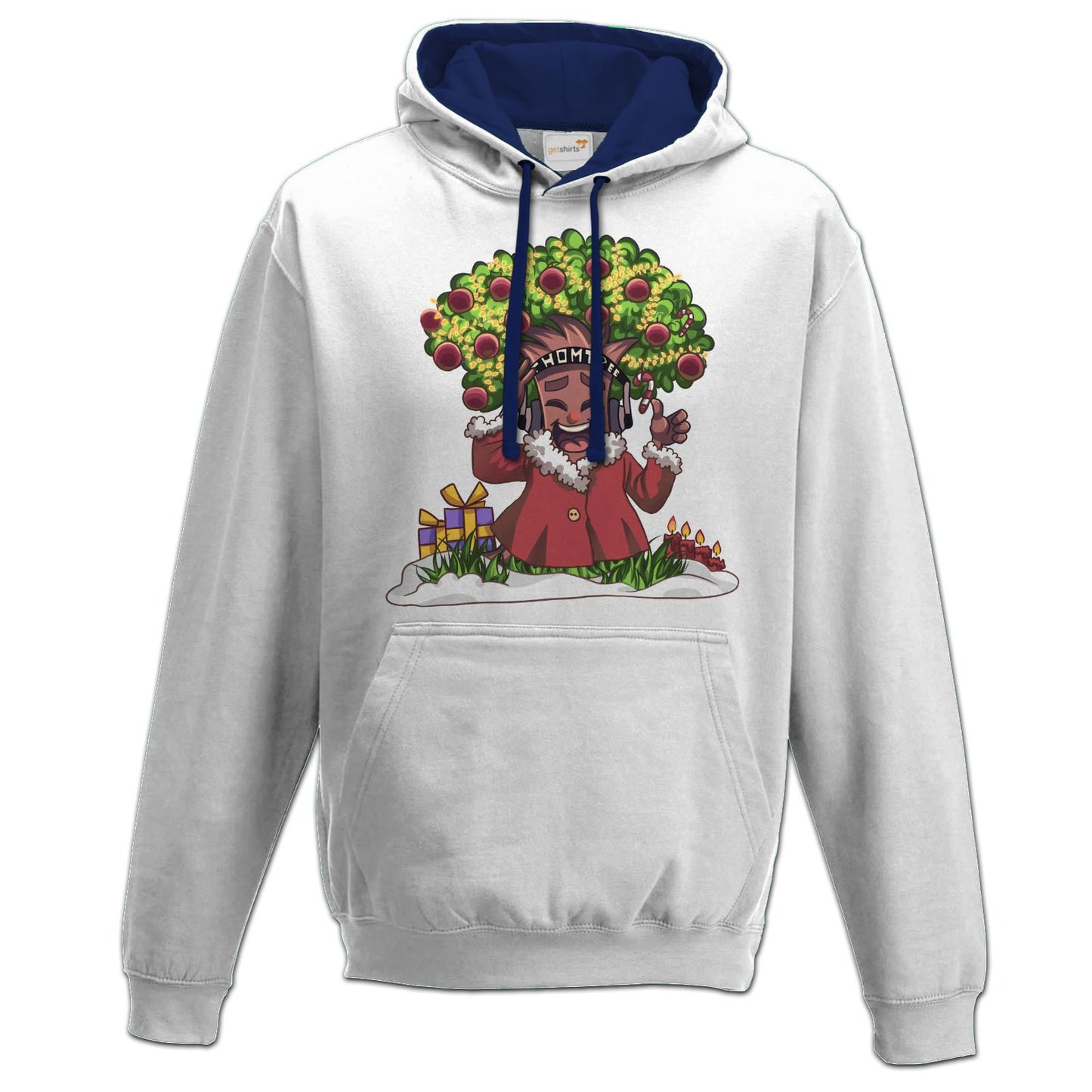 Hoodie Zweifarbig - Christmas