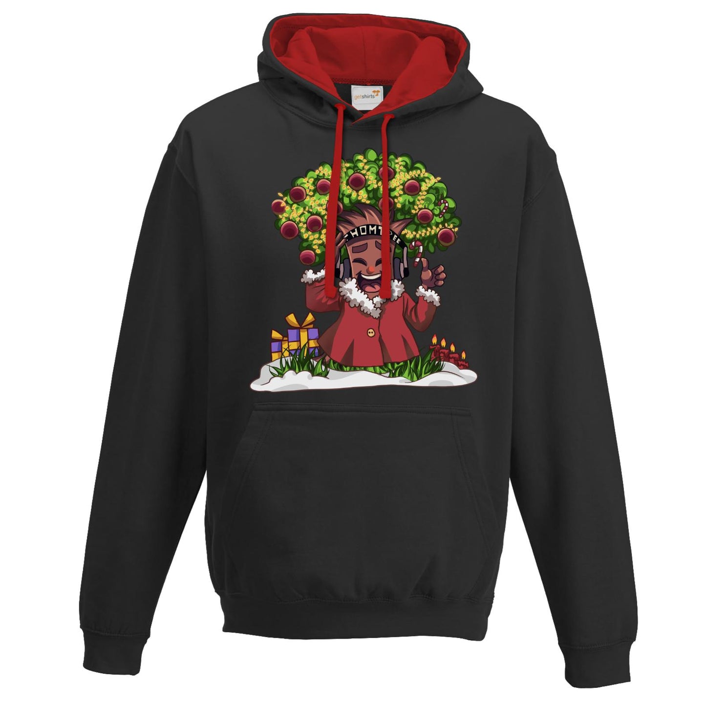 Hoodie Zweifarbig - Christmas