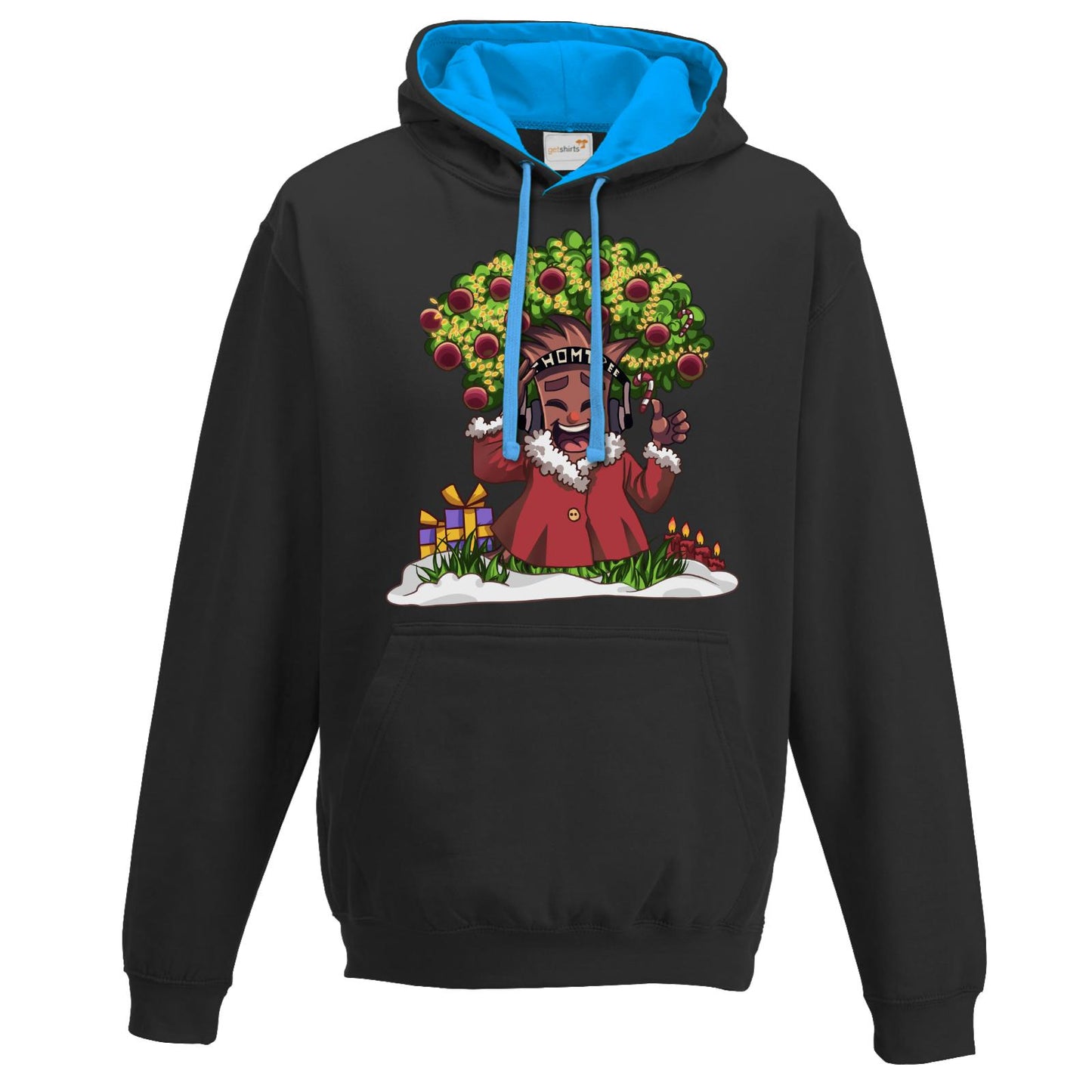 Hoodie Zweifarbig - Christmas