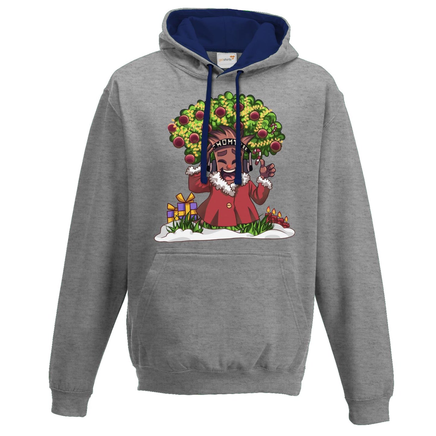 Hoodie Zweifarbig - Christmas