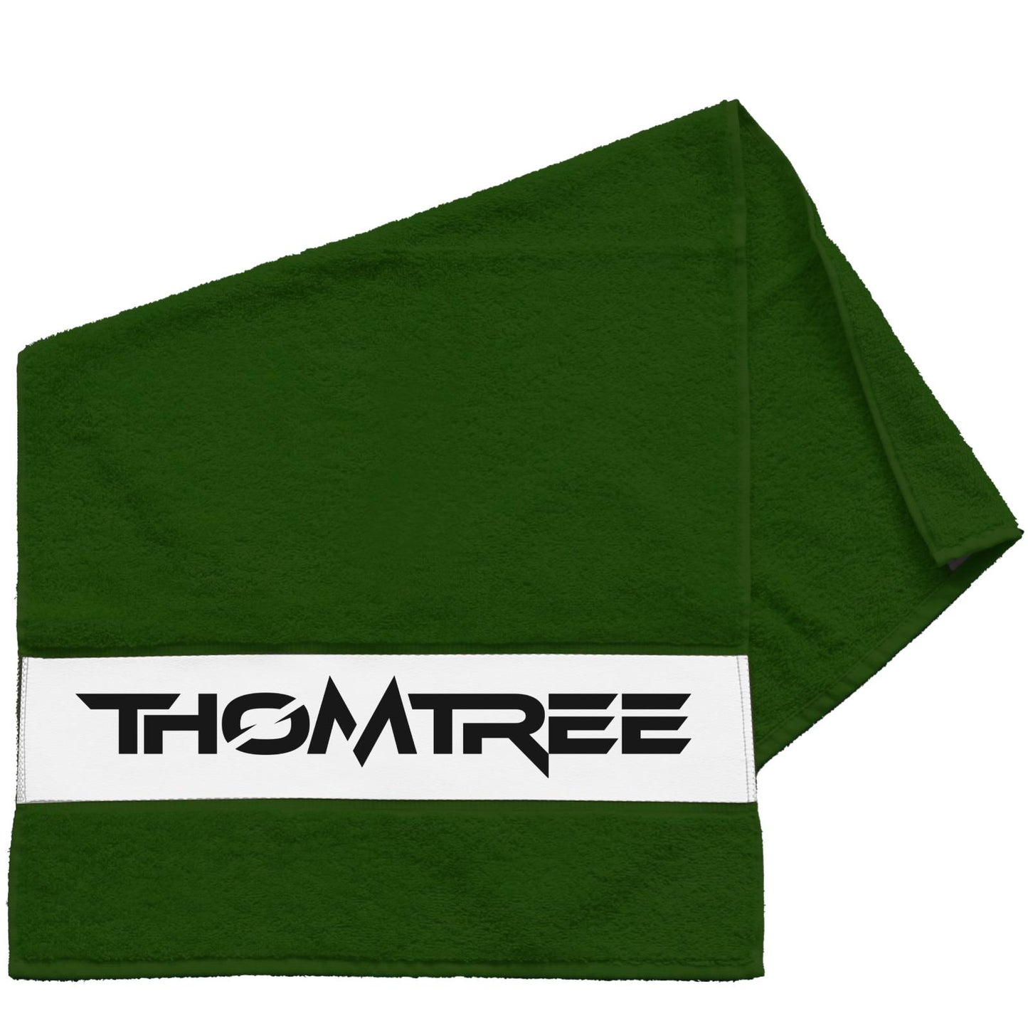 Frottier-Handtuch mit Bordüre - ThomTree Logo