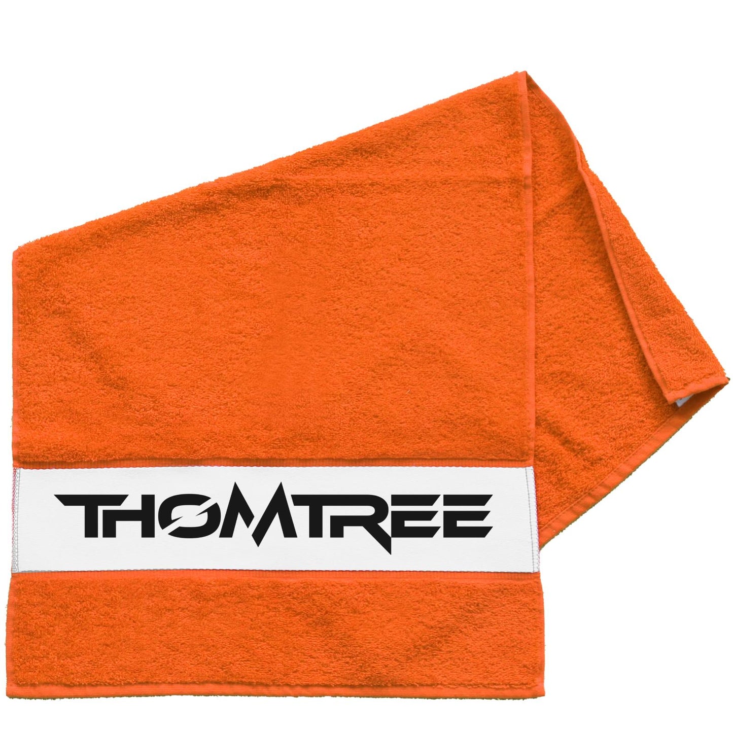 Frottier-Handtuch mit Bordüre - ThomTree Logo