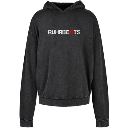 Acid Washed Oversize Hoodie - RUHRBEATS