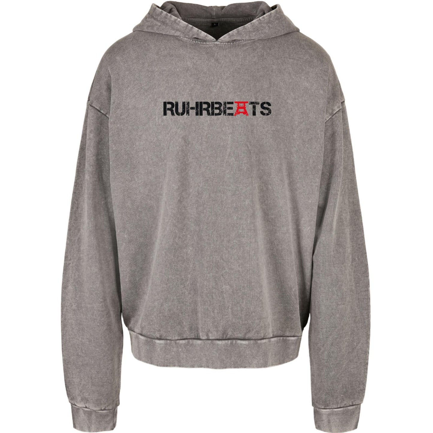 Acid Washed Oversize Hoodie - RUHRBEATS