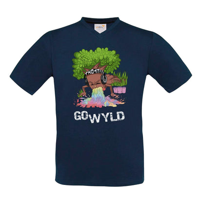 T-Shirt V-Neck FAIR WEAR - Go Wyld