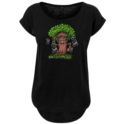 Ladies Long Slub Tee - Dance-Tree