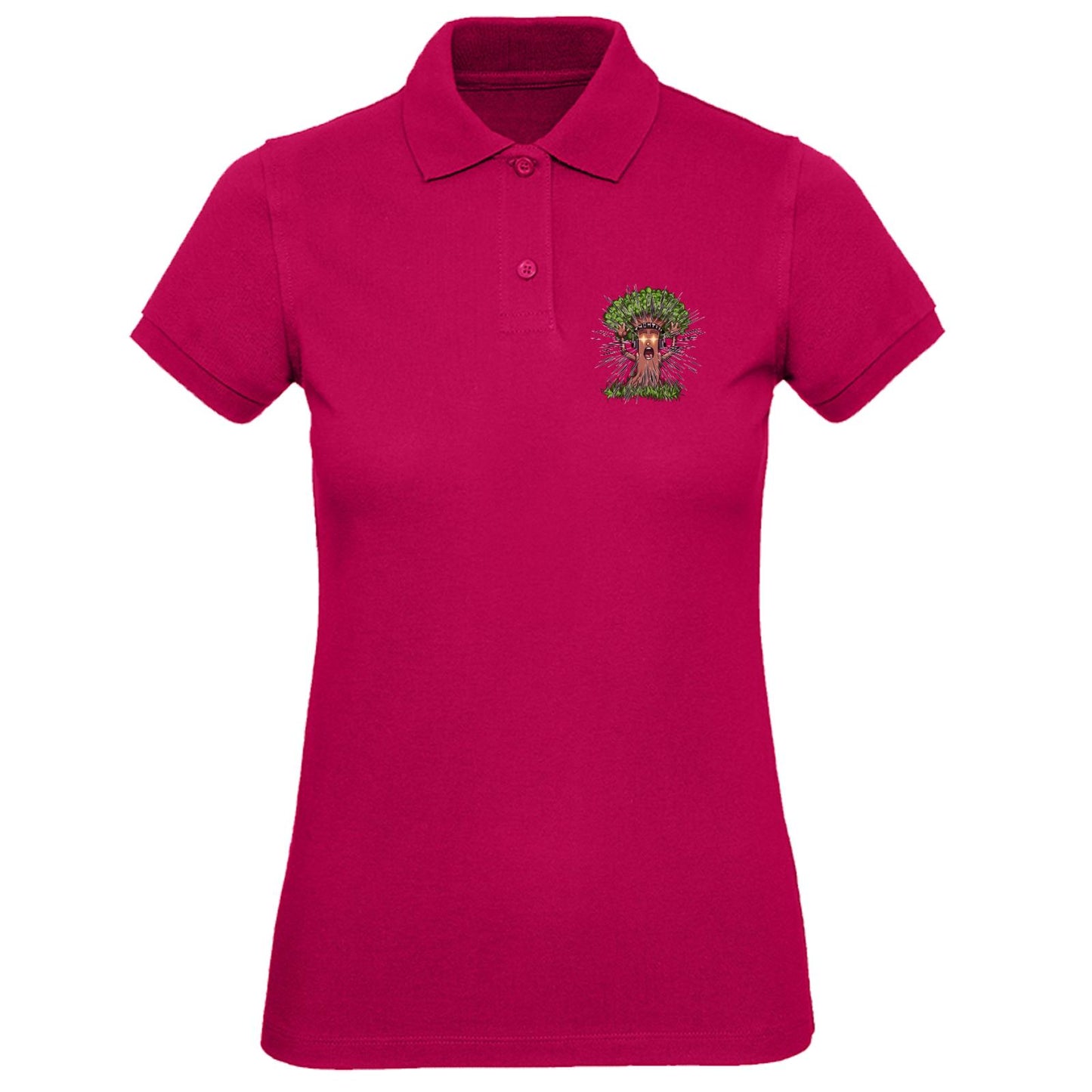 B&C Inspire Poloshirt Damen - Hype Baum