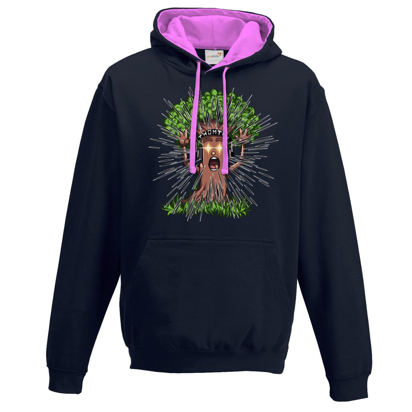 Hoodie Zweifarbig - Hype