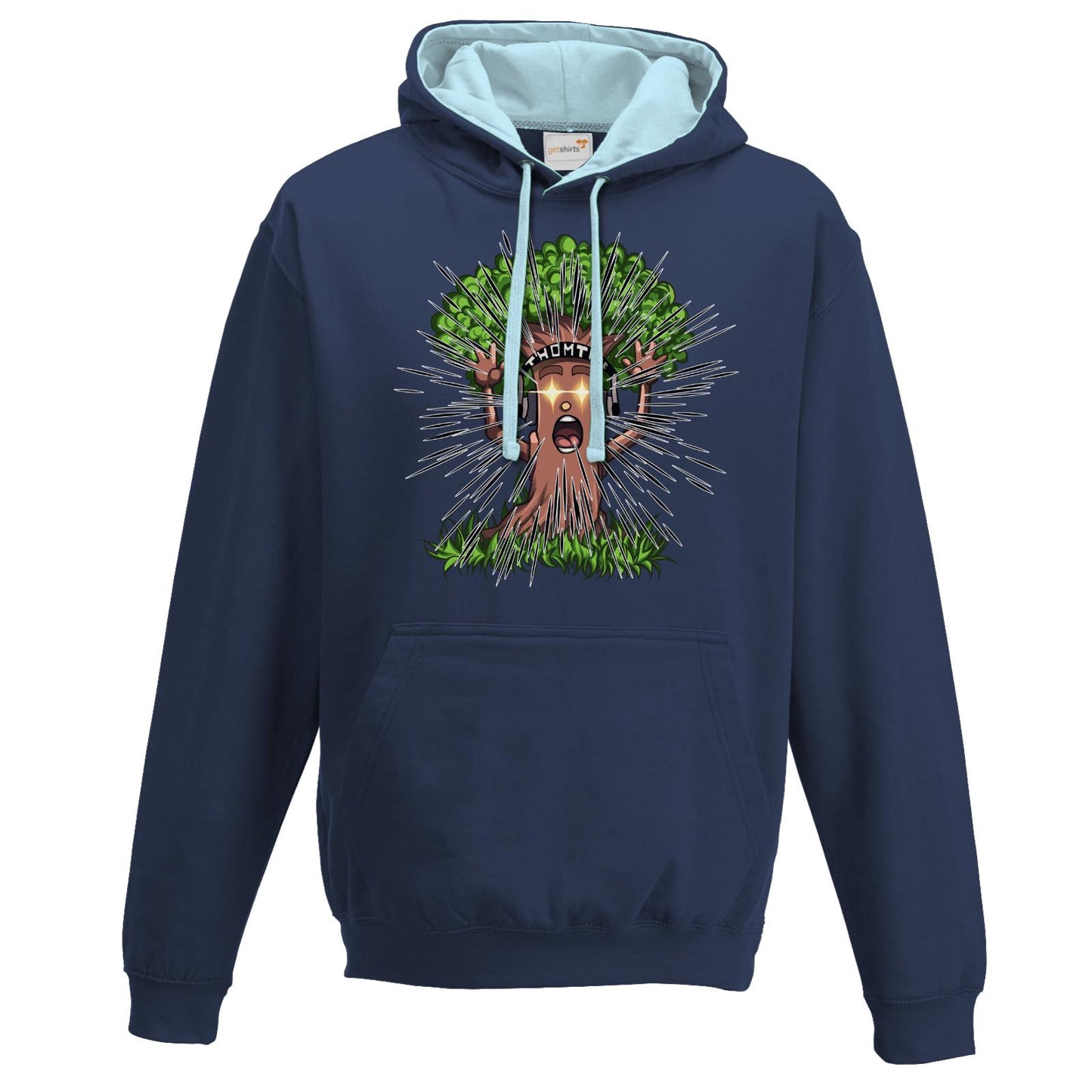 Hoodie Zweifarbig - Hype