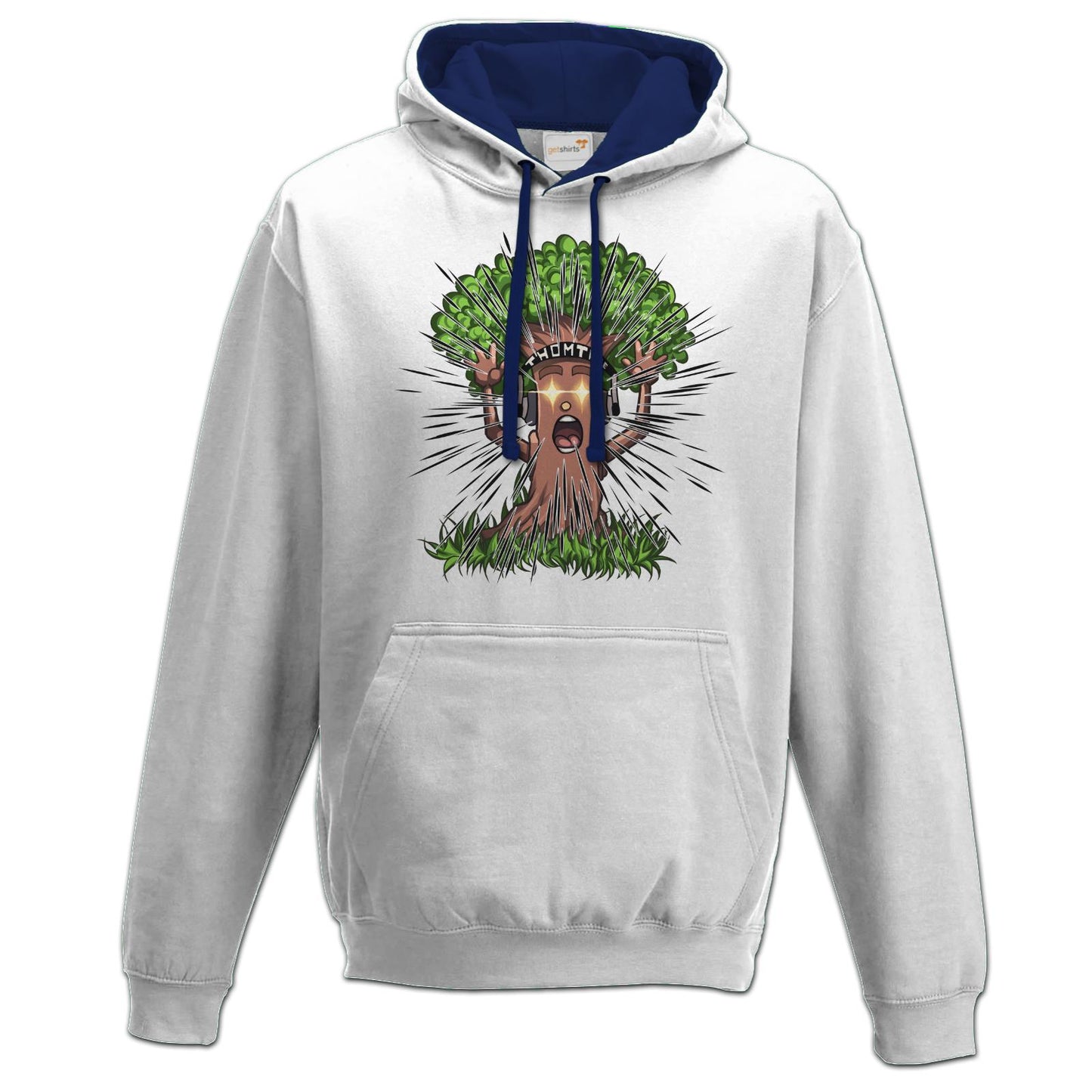 Hoodie Zweifarbig - Hype