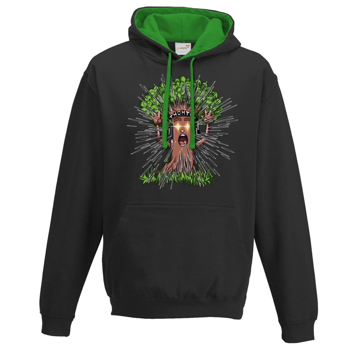 Hoodie Zweifarbig - Hype