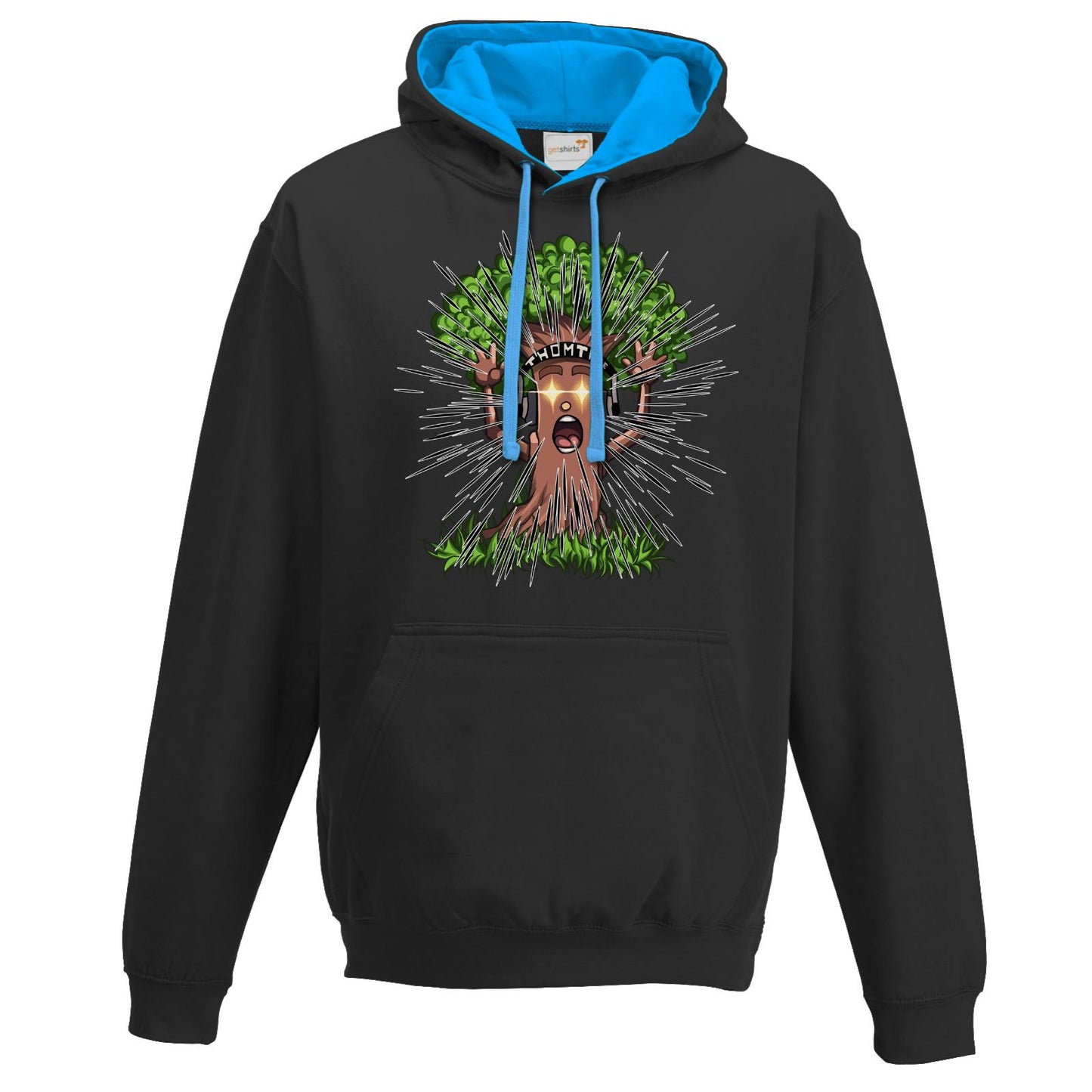 Hoodie Zweifarbig - Hype