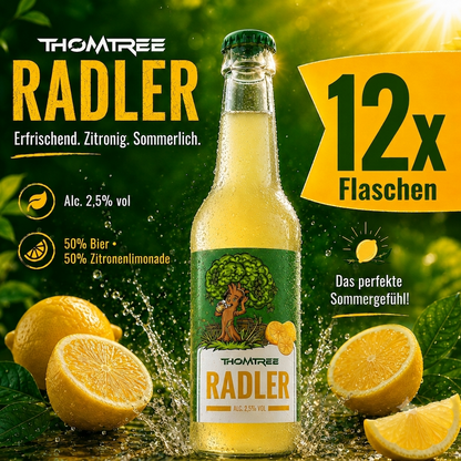 12x 0,33 ThomTree Radler inkl. 0,96€ Pfand
