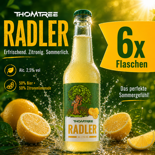 6x 0,33 ThomTree Radler inkl. 0,48€ Pfand