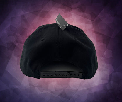 Snapback Cap Black ThomTree Stick Vorne