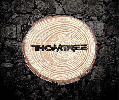 Untersetzer Holzscheibe ThomTree