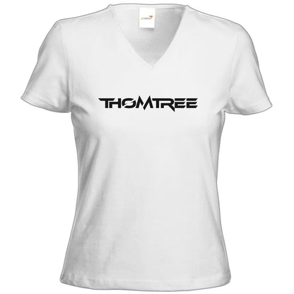 T-Shirt Damen V-Neck Classic - ThomTree & Ruhrbeats