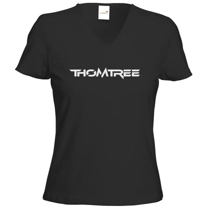 T-Shirt Damen V-Neck Classic - ThomTree & Ruhrbeats