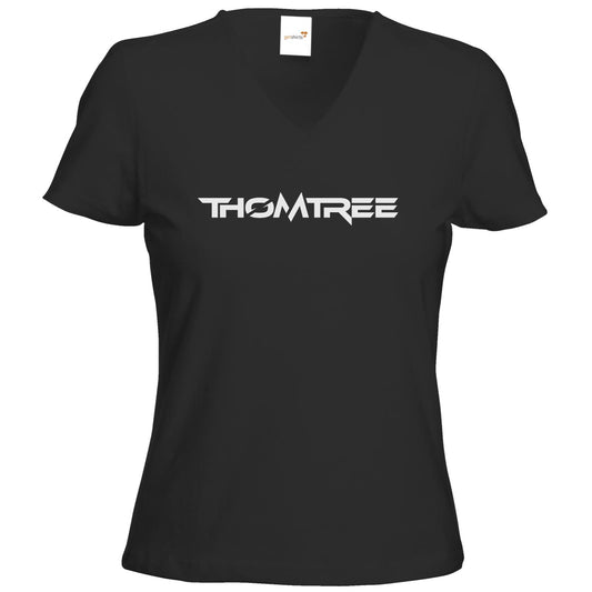 T-Shirt Damen V-Neck Classic - ThomTree & Ruhrbeats