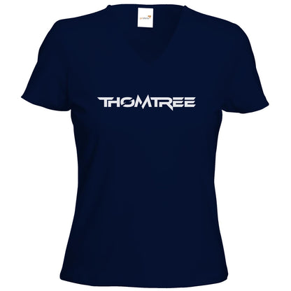 T-Shirt Damen V-Neck Classic - ThomTree & Ruhrbeats