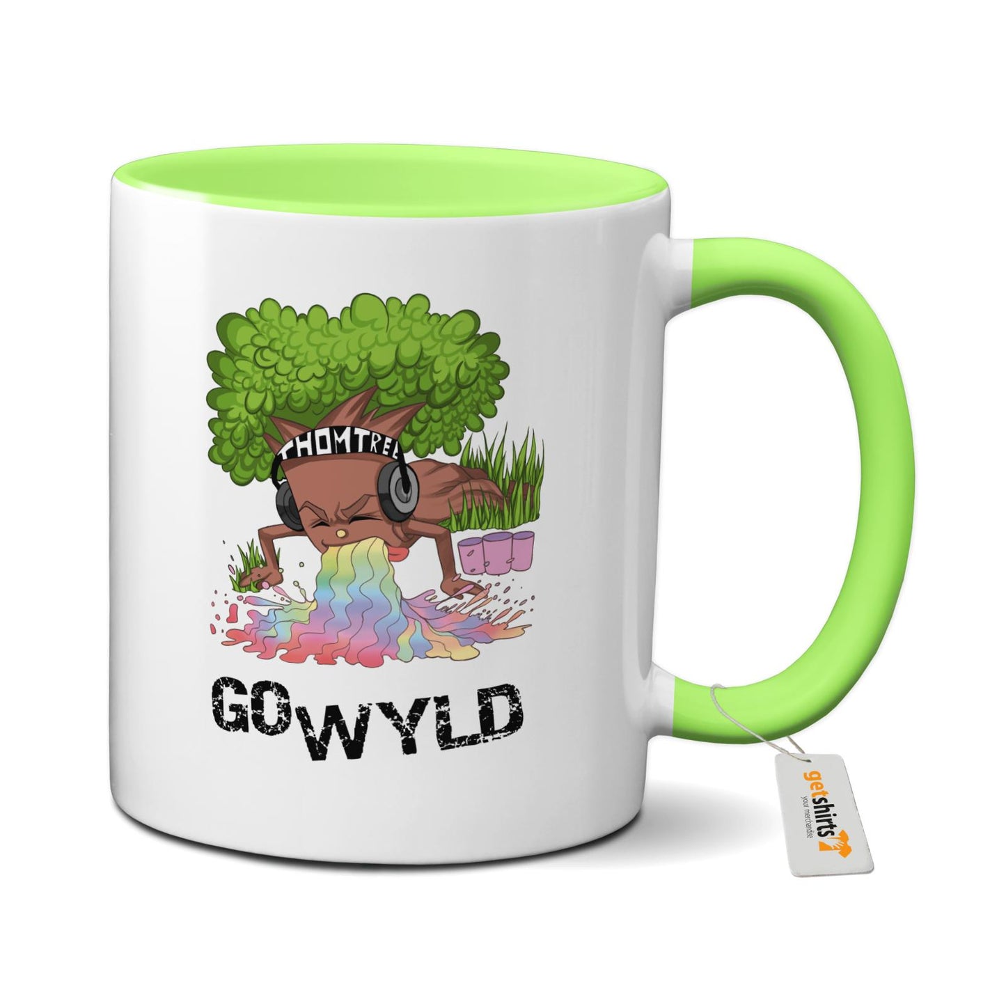 Tasse farbig - Go Wyld