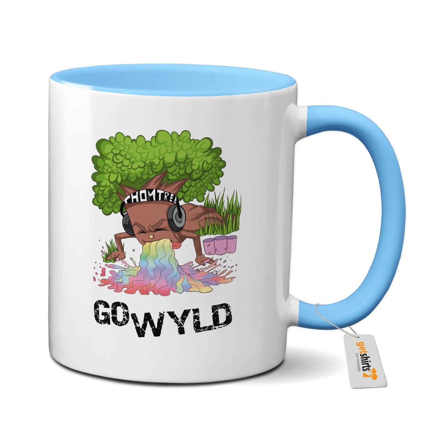 Tasse farbig - Go Wyld