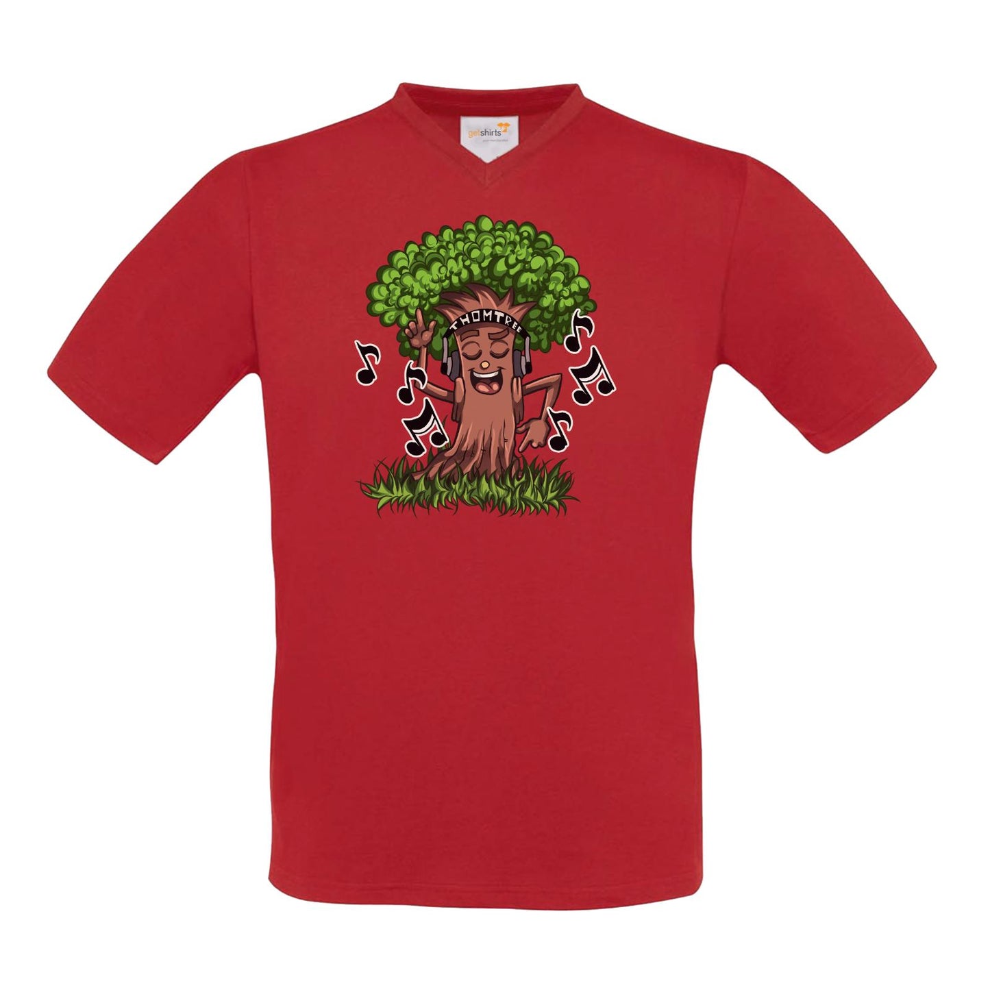 T-Shirt V-Neck FAIR WEAR - Dance-Tree