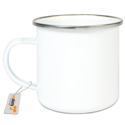 Emaille-Tasse - Hi