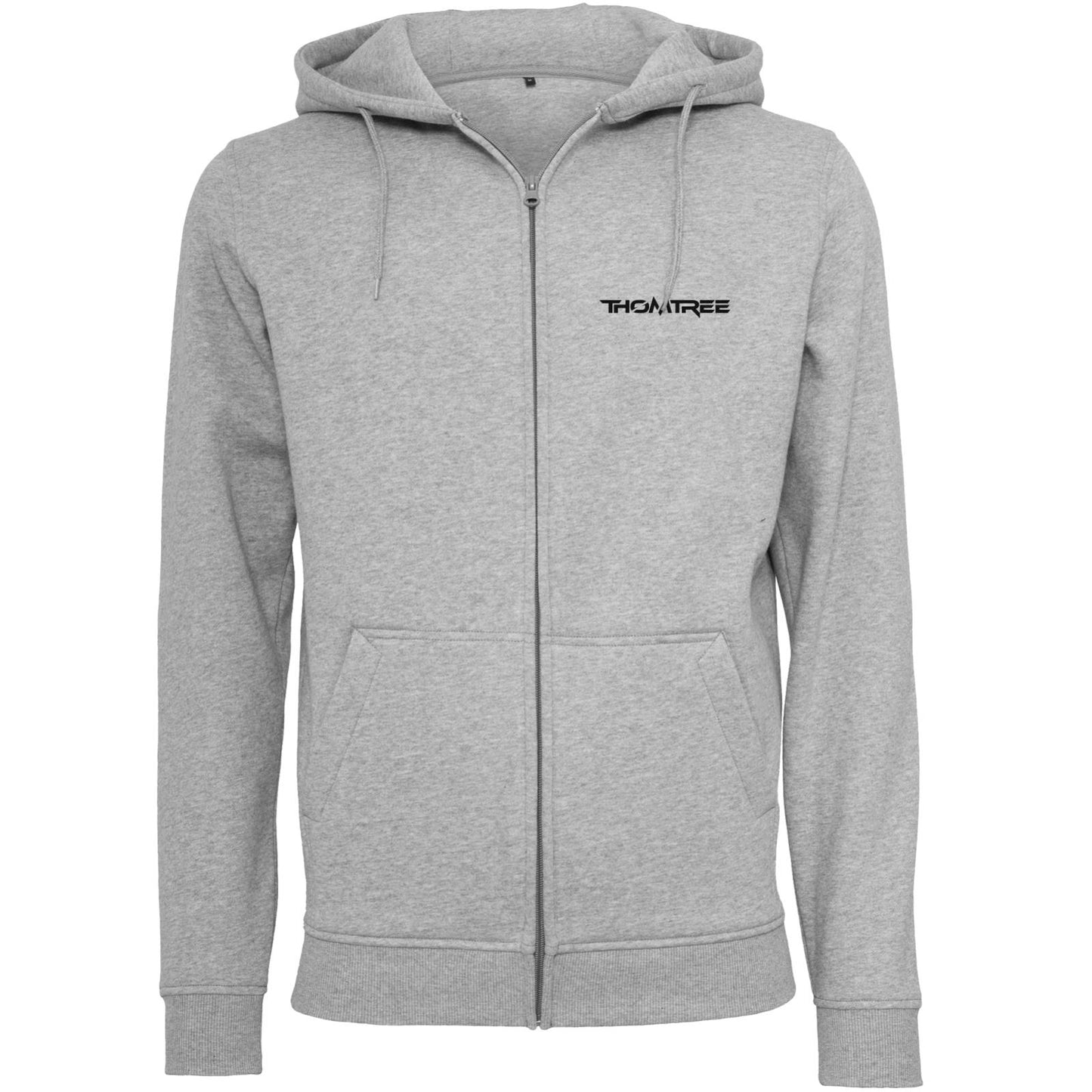 Heavy Zip-Hoodie - ThomTree & DJ Baum Aufdruck