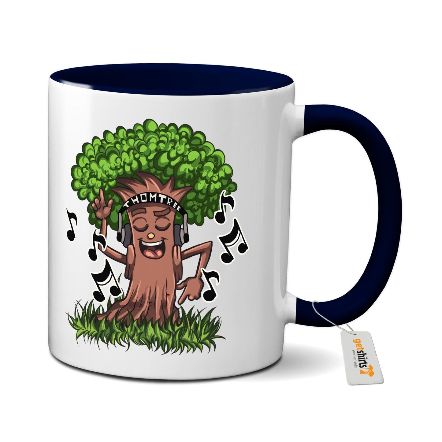 Tasse farbig - Dance-Tree