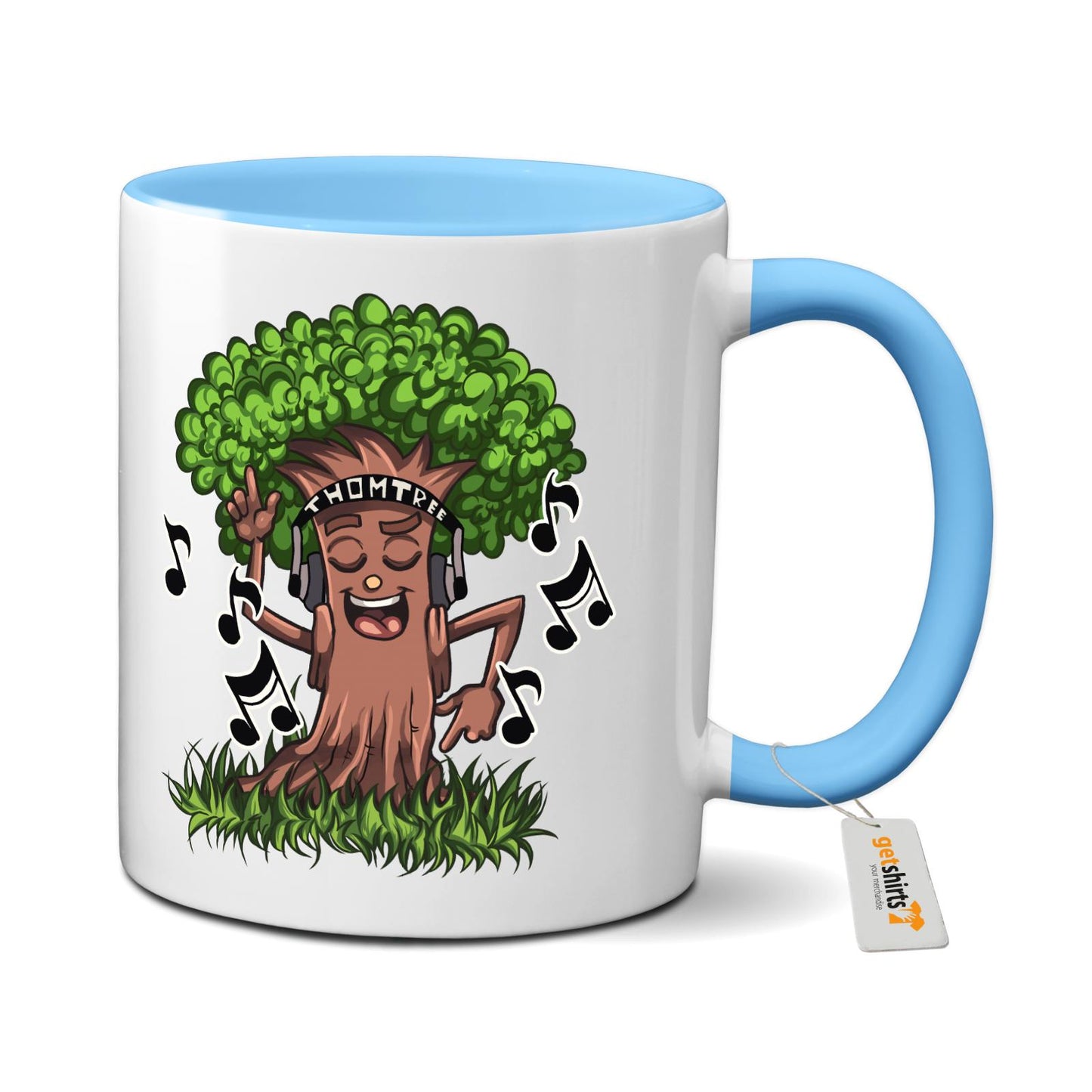 Tasse farbig - Dance-Tree