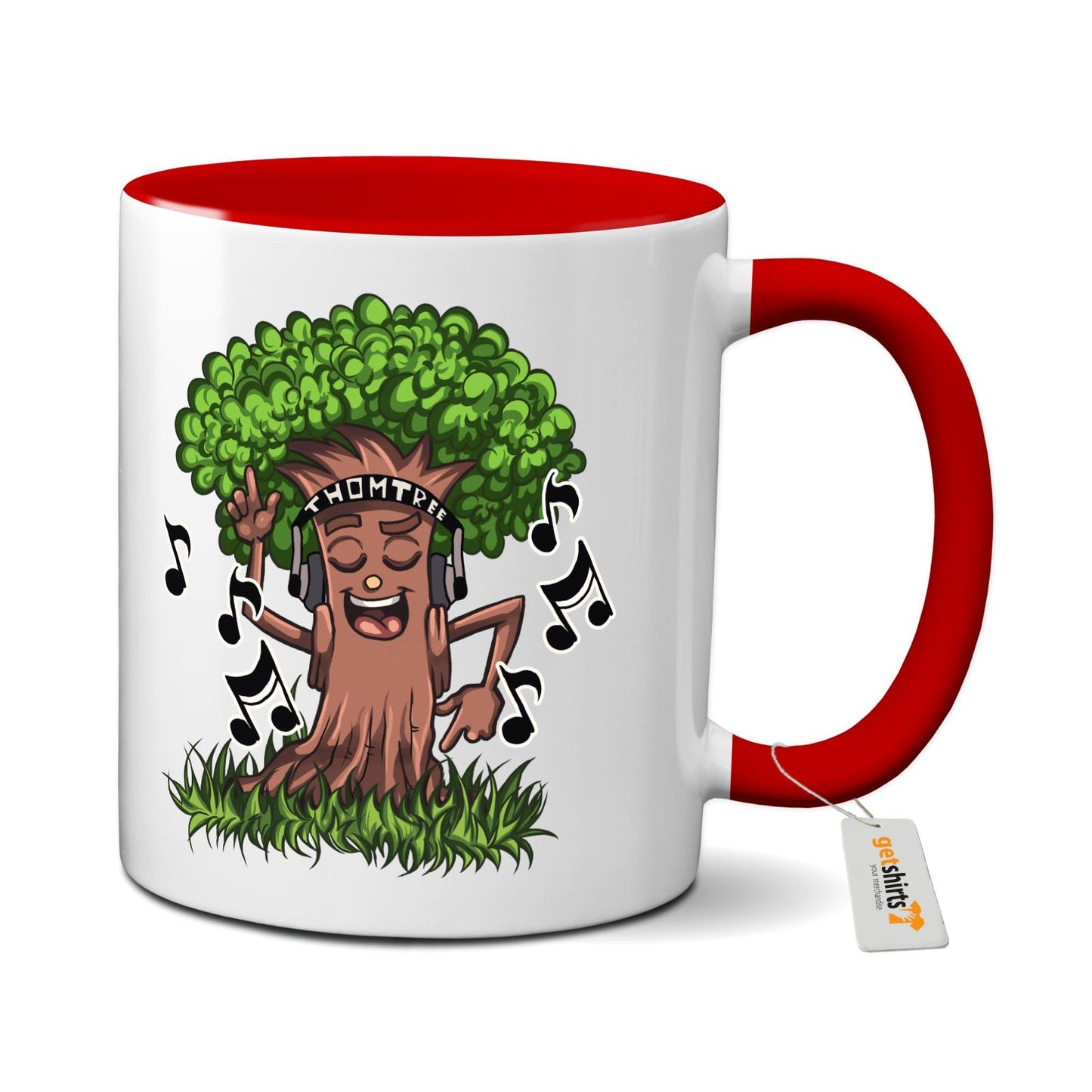 Tasse farbig - Dance-Tree